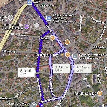 Appartamento Zeedijk Ladigue102 Appartement-lateraal Zeezicht Koksijde