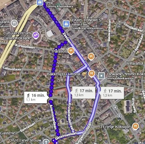 아파트 Zeedijk Ladigue102 Appartement-lateraal Zeezicht 코크시데